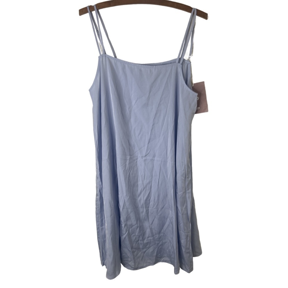 NWT NAP Slip Nightgown Light Blue Size Large